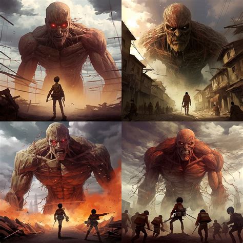 attack on titan ai art